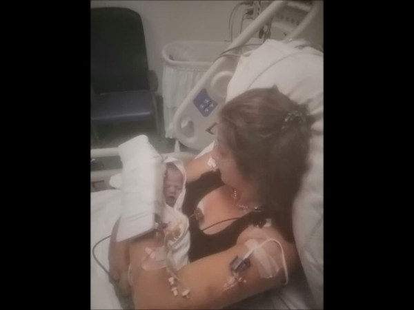 Meeting my beautiful baby&nbsp;boy